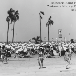 Saint Tropez: La Playa Olvidada de la Costanera Norte (Años ’60 – ’90)